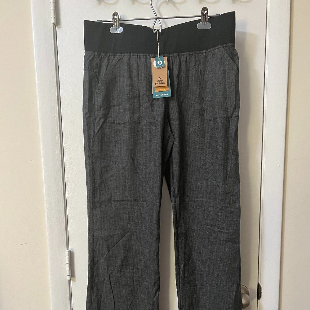 Prana wide-leg linen Mantra pants—New with tags (NWT)